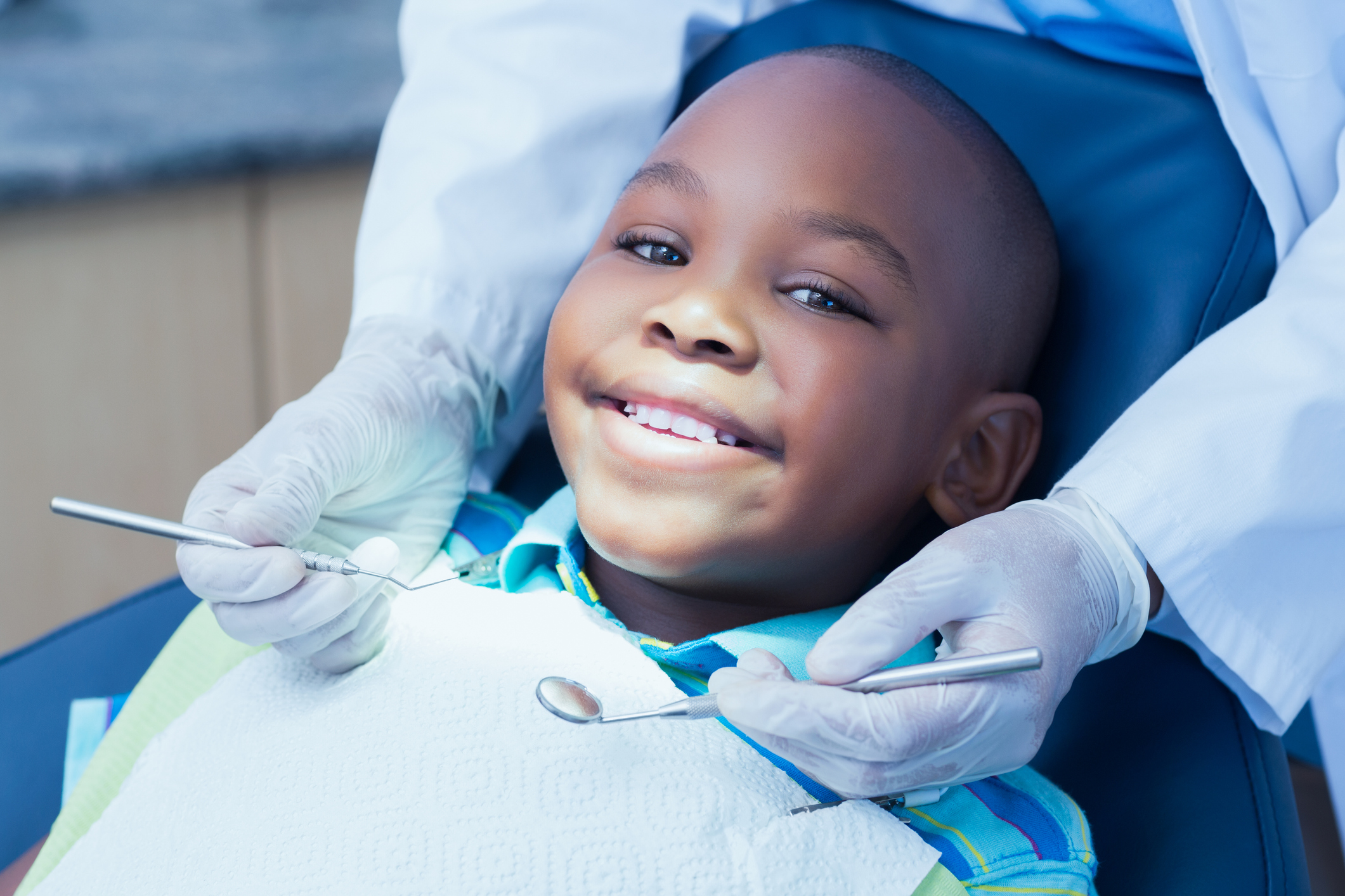 Child at Nassau Bay Dental